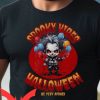 When Evil Lurks T-Shirt Spooky Vibes Be Very Afraid Dark