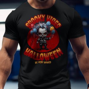 When Evil Lurks T-Shirt Spooky Vibes Be Very Afraid Dark