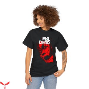 When Evil Lurks T-Shirt The Evil Dead V3 Horror Movie Poster