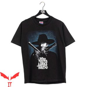 When Evil Lurks T-Shirt Who Knows What Evil Lurks In Hearts