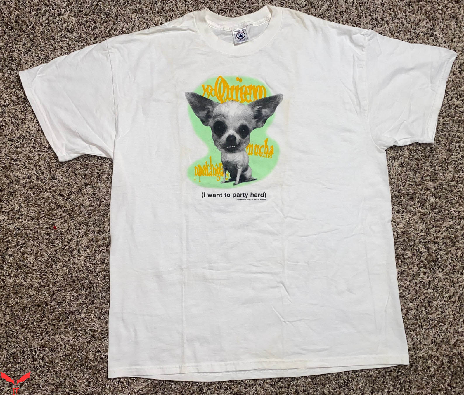 Yo Quiero Taco Bell T-Shirt 90s I Want To Party Hard T-Shirt Yo Quiero Taco Bell T-Shirt 90s I Want To Party Hard T-Shirt
