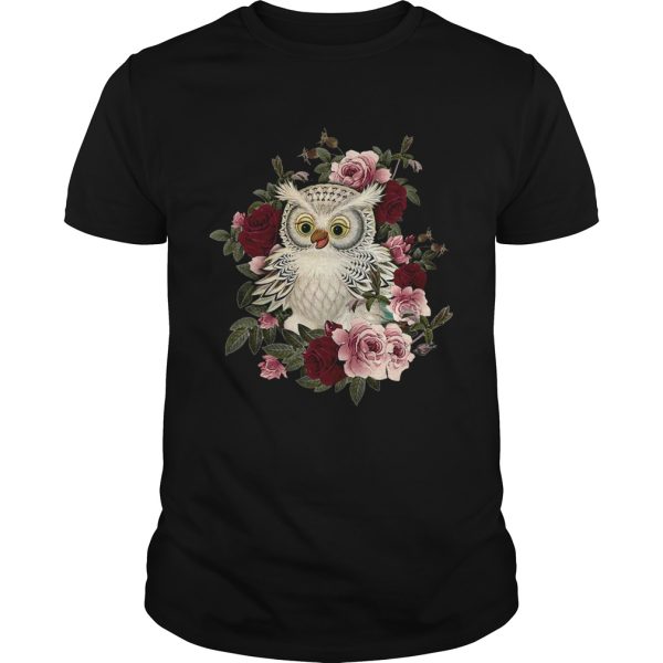 owl and rose shirt