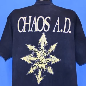 90s Sepultura Chaos A.D. Album Metal t-shirt The Captains Vintage
