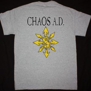 SEPULTURA CHAOS A.D. TOUR NEW T SHIRT