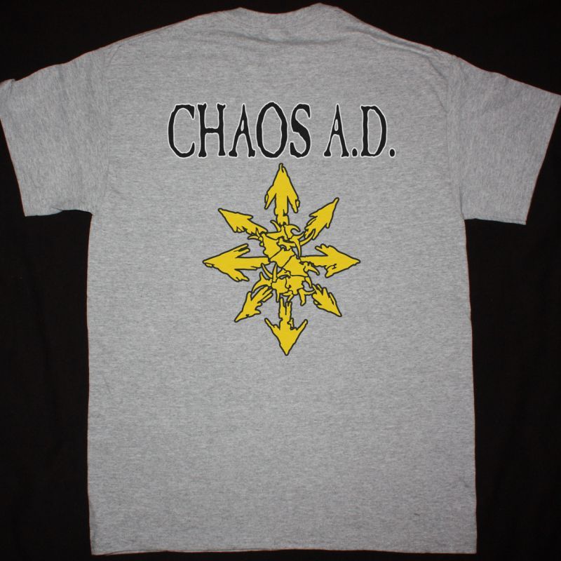 SEPULTURA CHAOS A.D. TOUR NEW T SHIRT SEPULTURA CHAOS A.D. TOUR NEW T SHIRT