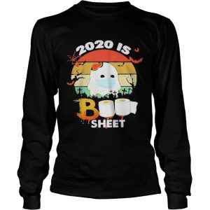 2020 Is Boo Sheet Face Mask Toilet Paper Halloween shirt