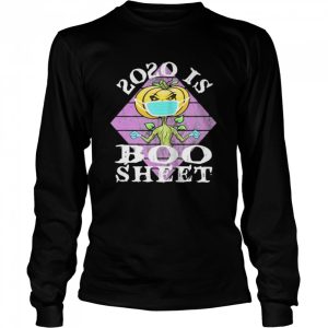 2020 Is Boo Sheet Funny Halloween 2020 Pumpkin Costume shirt