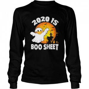 2020 Is Boo Sheet Halloween Costume Ghost Wear Mask Vintage shirt