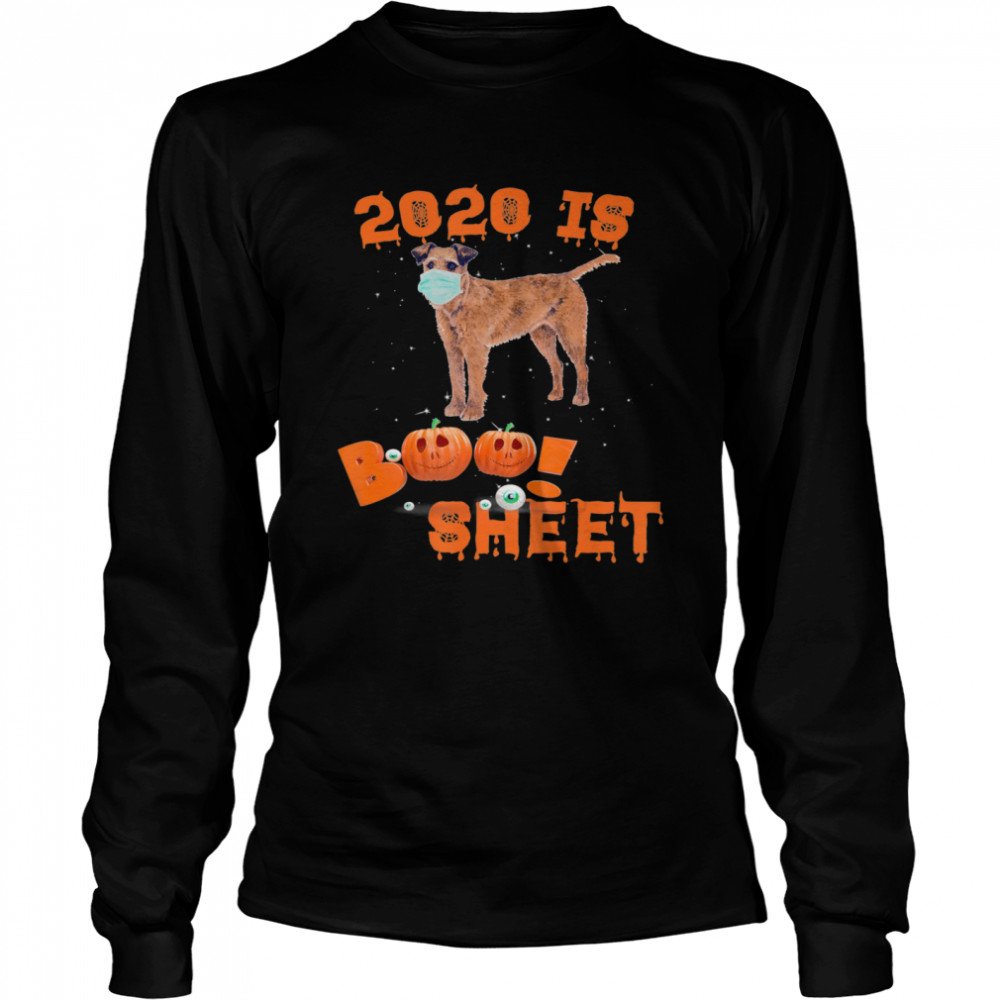 2020 Is Boo Sheet Halloween Irish Terrier Dog Wear Mask shirt 2020 Is Boo Sheet Halloween Irish Terrier Dog Wear Mask shirt