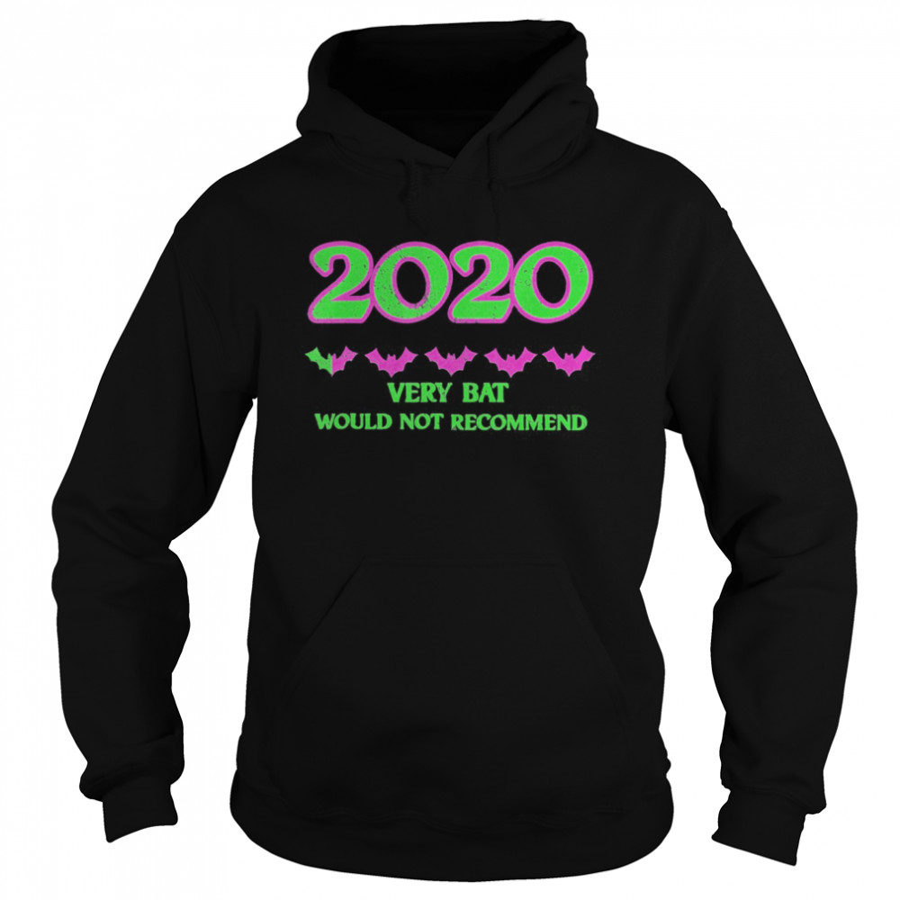 2020 One Star Rating Very Bat Would Not Recommend Halloween shirt 2020 One Star Rating Very Bat Would Not Recommend Halloween shirt