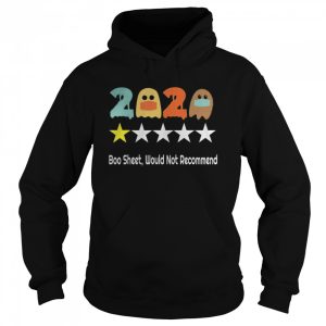 2020 Review One Star Rating Boo Sheet Would Not Recommend shirt 3