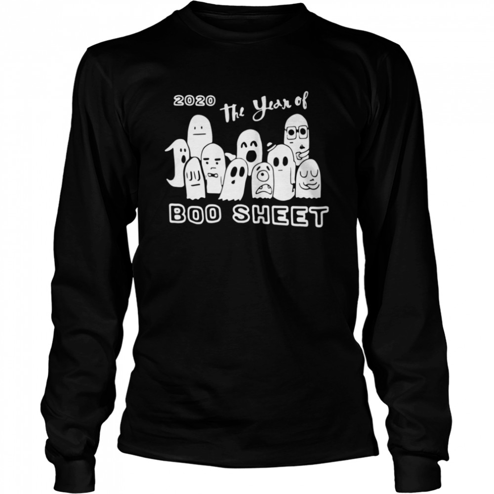 2020 The Years Of Boo Sheet shirt 2020 The Years Of Boo Sheet shirt