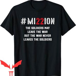 22 A Day T-Shirt Mission Save 22 A Day Veteran Lives Suicide