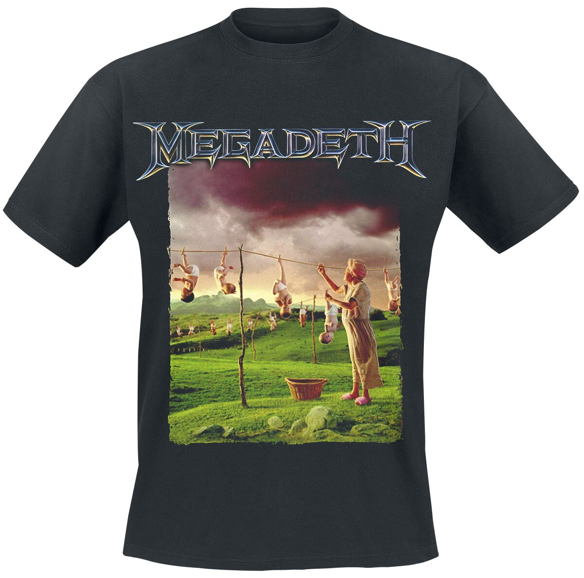 Megadeth Youthanasia T-Shirt Megadeth Youthanasia T-Shirt