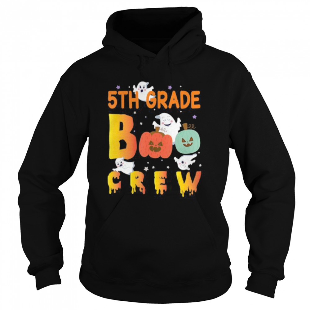 5th Grade Boo Crew Ghost Pumpkin Students Teachers Halloween shirt 5th Grade Boo Crew Ghost Pumpkin Students Teachers Halloween shirt