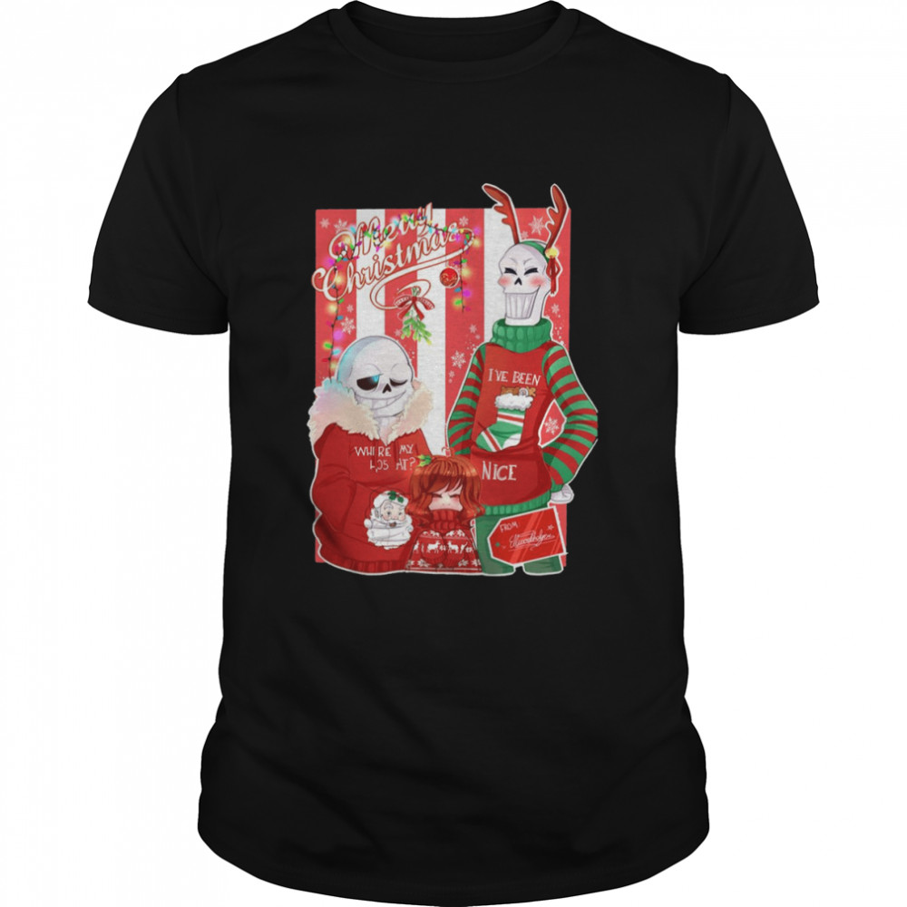 A Funny Christmas Undertale Graphic shirt A Funny Christmas Undertale Graphic shirt