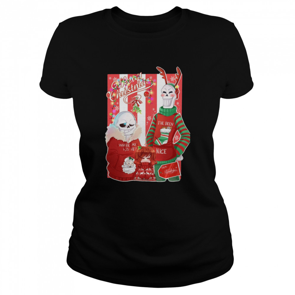 A Funny Christmas Undertale Graphic shirt A Funny Christmas Undertale Graphic shirt