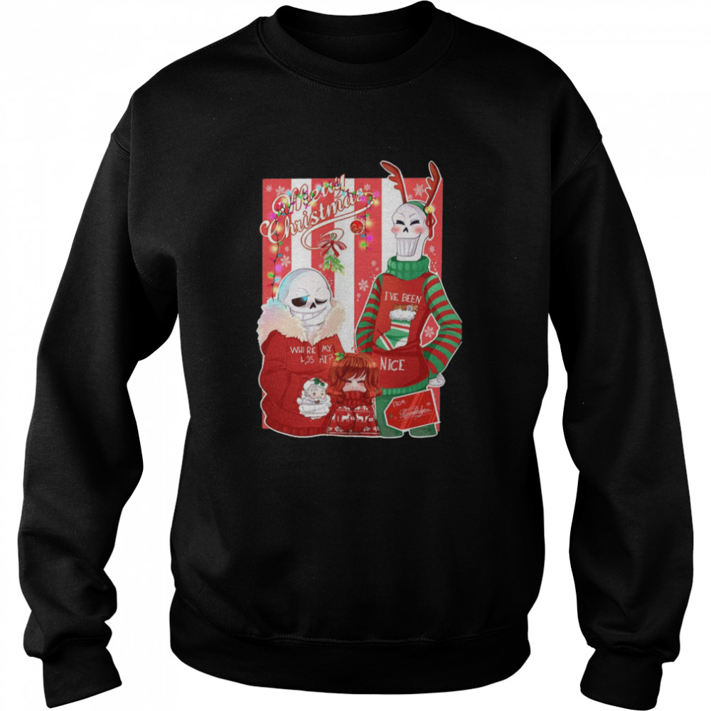 A Funny Christmas Undertale Graphic shirt A Funny Christmas Undertale Graphic shirt