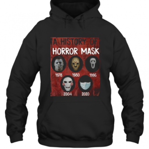 A History Of Horror Mask 1978 2020 T Shirt 3
