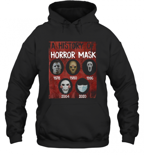 A History Of Horror Mask 1978 2020 T-Shirt A History Of Horror Mask 1978 2020 T-Shirt