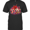 Acdc Band Santa Guitar Halloween T-Shirt
