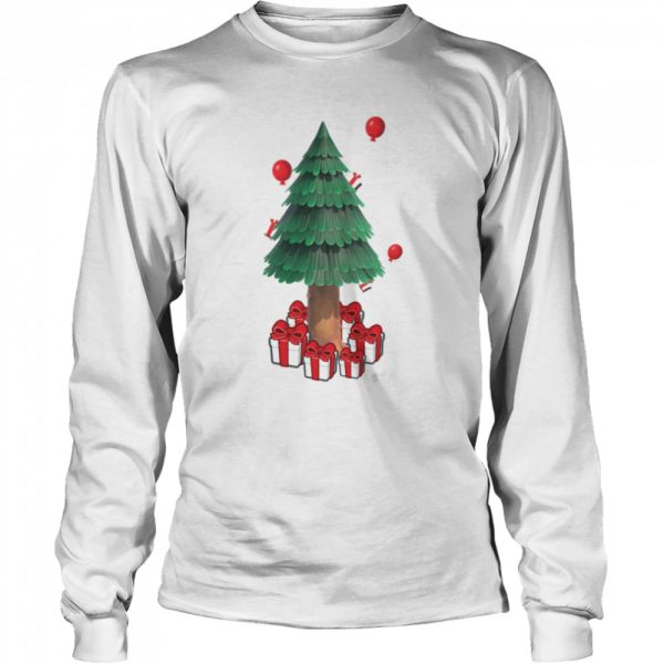 Acnh Xmas Tree And Presents Animal Crossing Christmas shirt