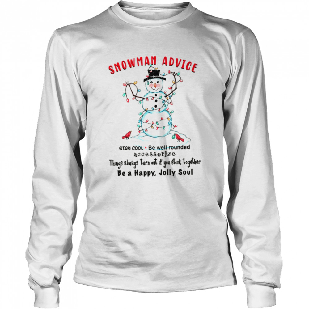 Advice With Christmas Light Snowman shirt Advice With Christmas Light Snowman shirt