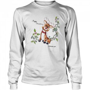 Aesthetic Design Reindeer Design Christmas shirt 3