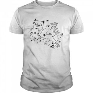 Aesthetic Lineart Merry Christmas And Happy New Year 2022 shirt