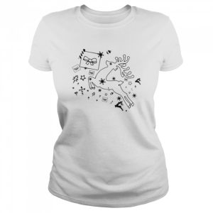 Aesthetic Lineart Merry Christmas And Happy New Year 2022 shirt