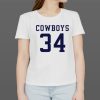 Alan Jackson Cowboys 34 Dallas Cowboys shirt