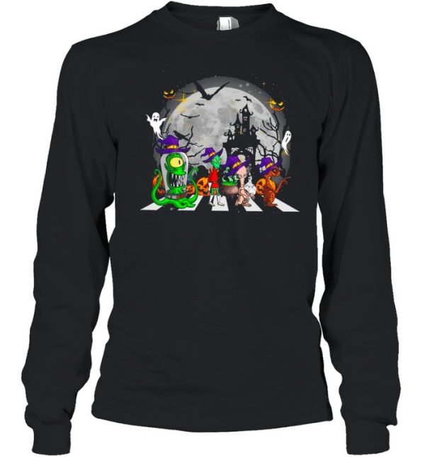 Alien abbey Road Happy Halloween 2021 shirt