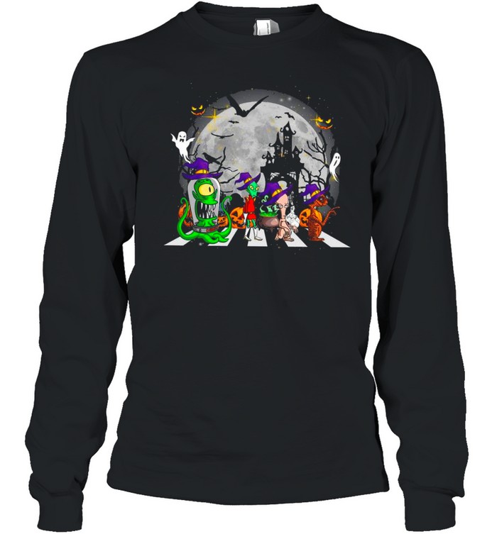 Alien abbey Road Happy Halloween 2021 shirt Alien abbey Road Happy Halloween 2021 shirt