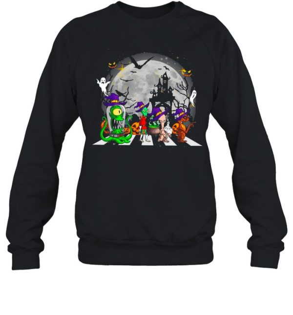 Alien abbey Road Happy Halloween 2021 shirt