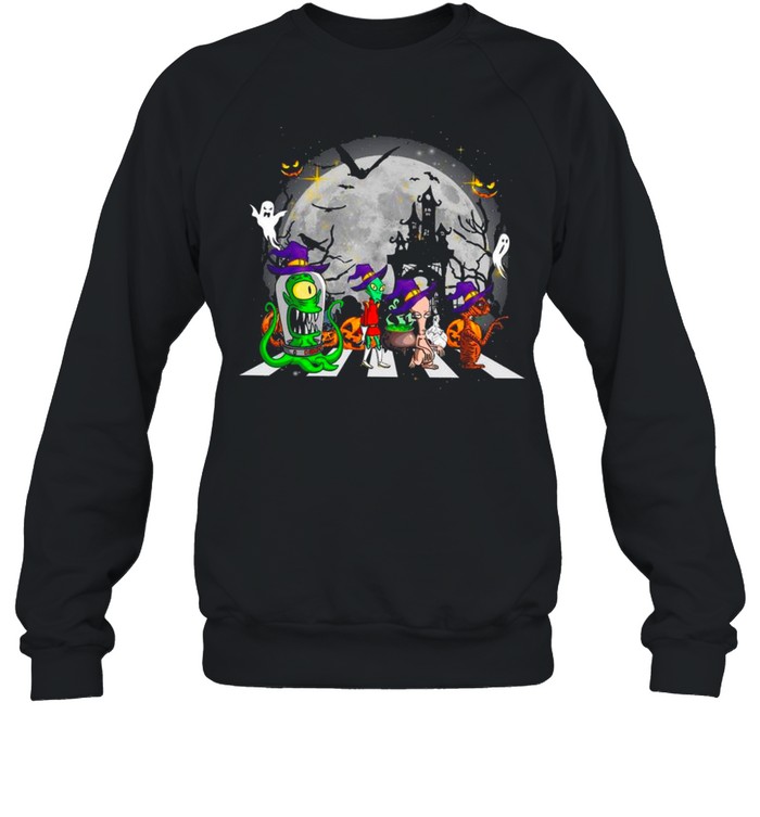 Alien abbey Road Happy Halloween 2021 shirt Alien abbey Road Happy Halloween 2021 shirt