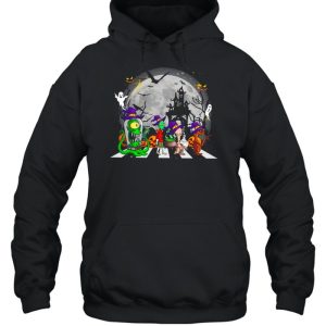 Alien abbey Road Happy Halloween 2021 shirt 3
