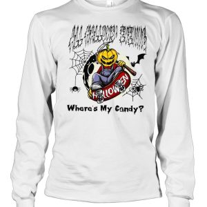 All Hallows Evening Halloween Where’s My Candy T-shirt