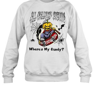 All Hallows Evening Halloween Where’s My Candy T-shirt
