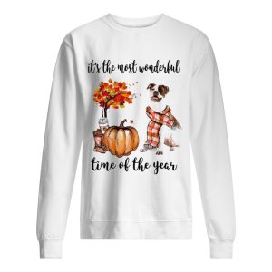 American Pit Bull Terrier it’s the most wonderful time of the year shirt