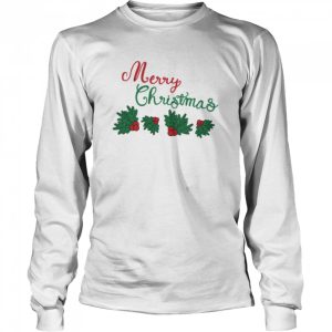 Animated Mistletoe Merry Christmas shirt 3