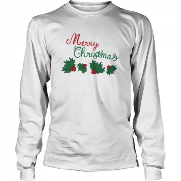 Animated Mistletoe Merry Christmas shirt