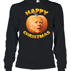 Anti Joe Biden Happy Christmas Holiday Pumpkin shirt