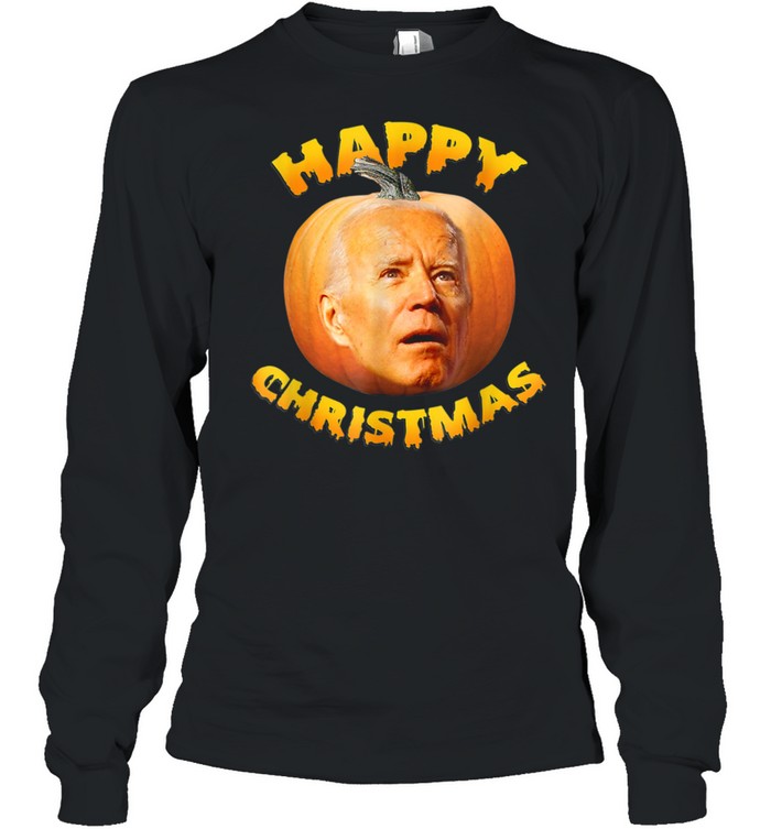 Anti Joe Biden Happy Christmas Holiday Pumpkin shirt Anti Joe Biden Happy Christmas Holiday Pumpkin shirt