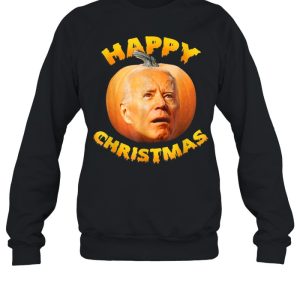 Anti Joe Biden Happy Christmas Holiday Pumpkin shirt