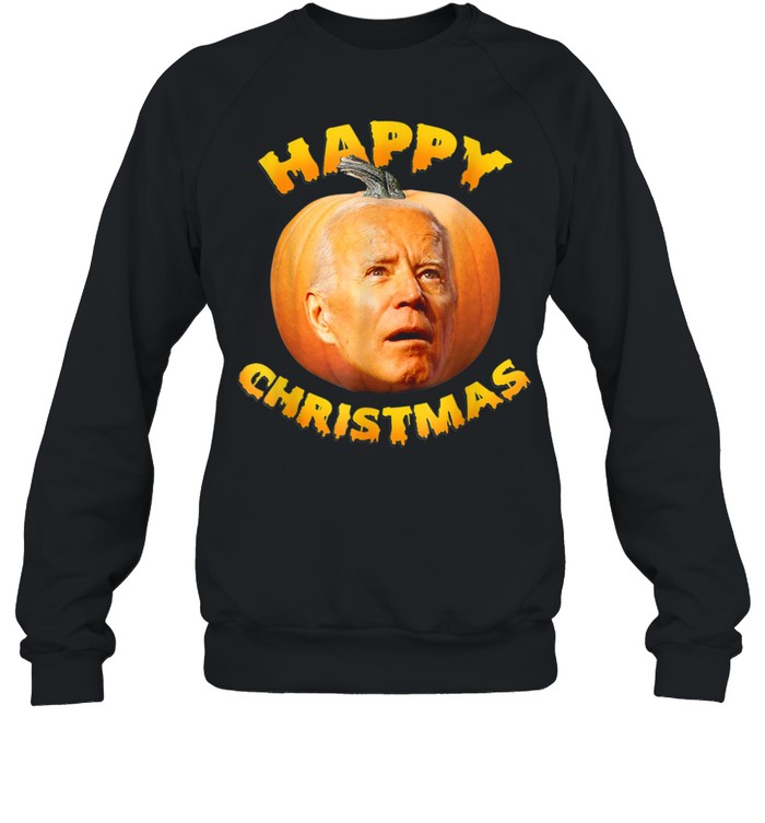 Anti Joe Biden Happy Christmas Holiday Pumpkin shirt Anti Joe Biden Happy Christmas Holiday Pumpkin shirt
