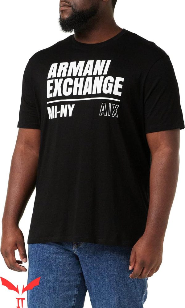 Armani Exchange T-Shirt Block Milano New York