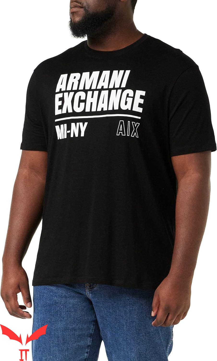 Armani Exchange T-Shirt Block Milano New York Armani Exchange T-Shirt Block Milano New York