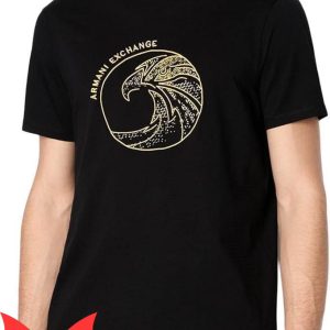 Armani Exchange T-Shirt Gold Eagle