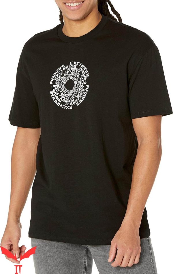 Armani Exchange T-Shirt Tunnel Vision Logo