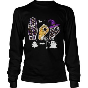 Asl Boo Halloween shirt